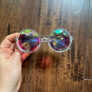 Rave Cats Kaleidoscope Glasses